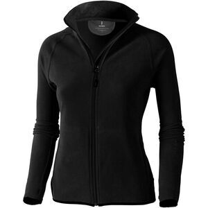 Elevate Womens/Ladies Brossard Micro Fleece / Solid Black